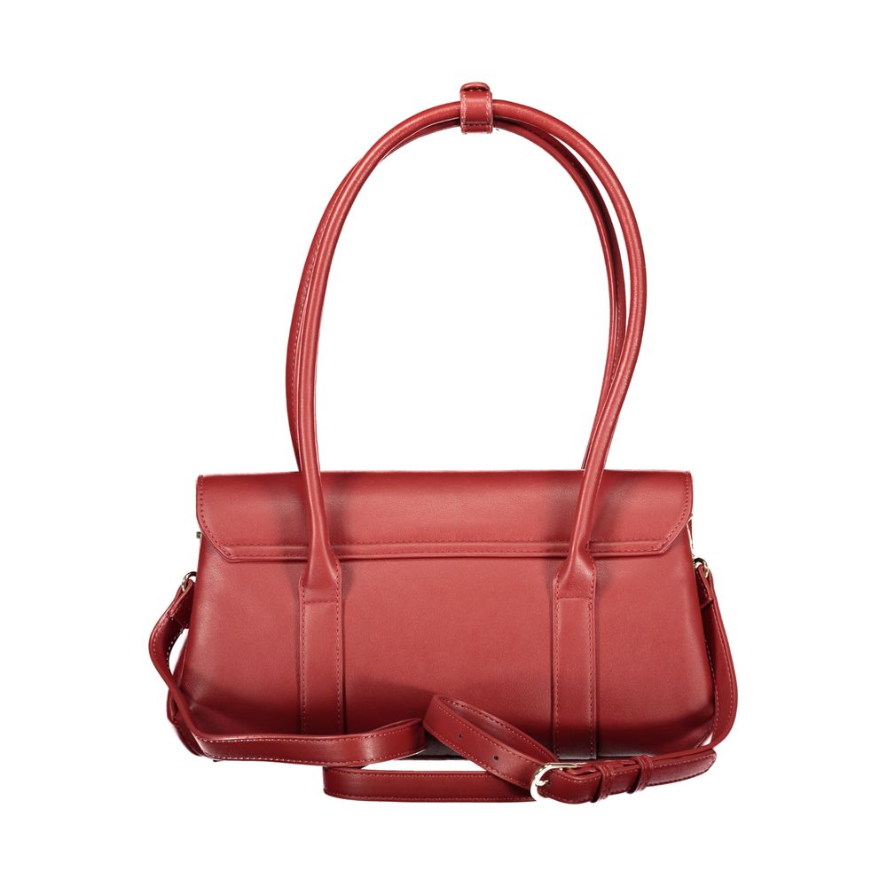 Mario Valentino Red Polyurethane Woman Bag