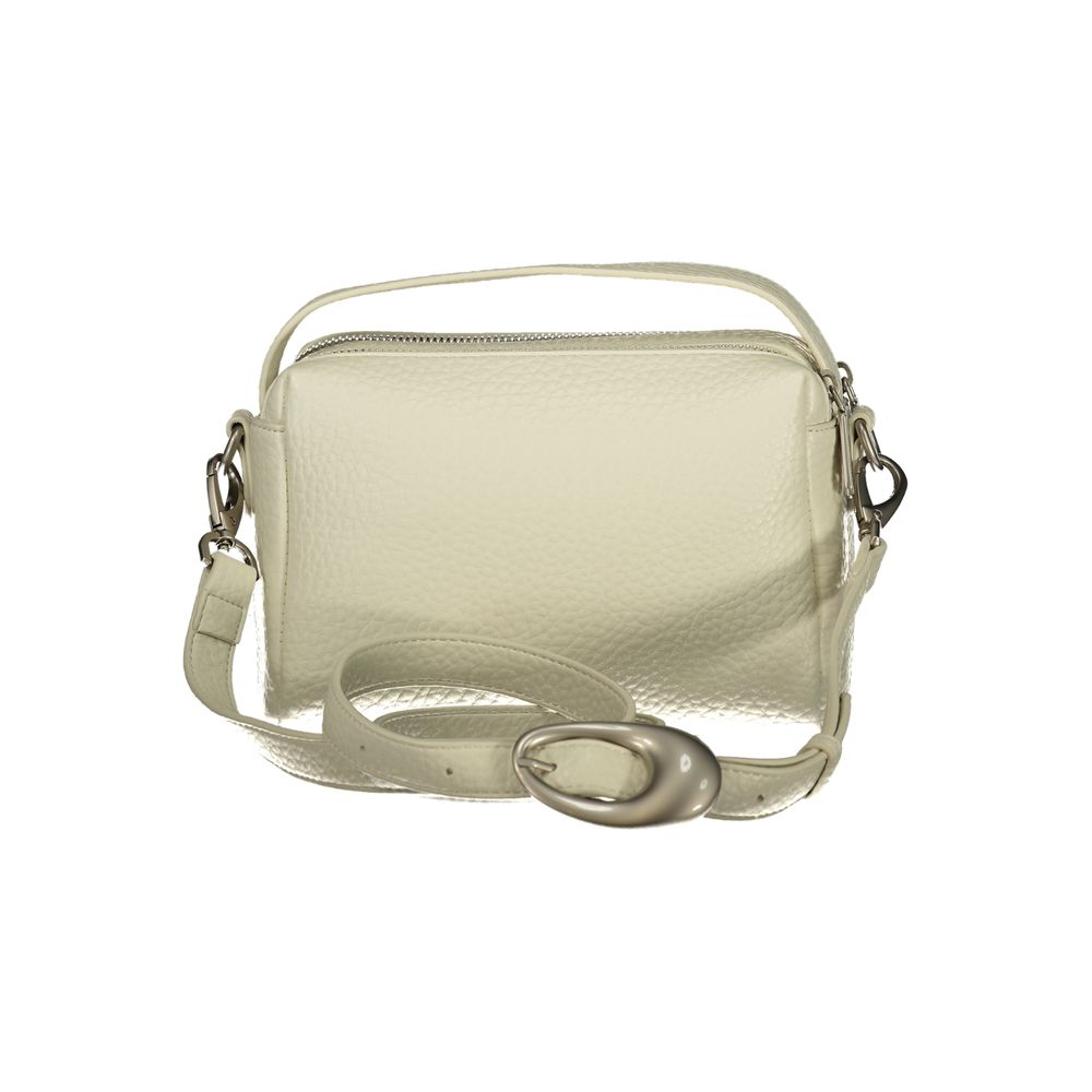 Mario Valentino Bianco Poliuretano Donna Bag for Versatile Use