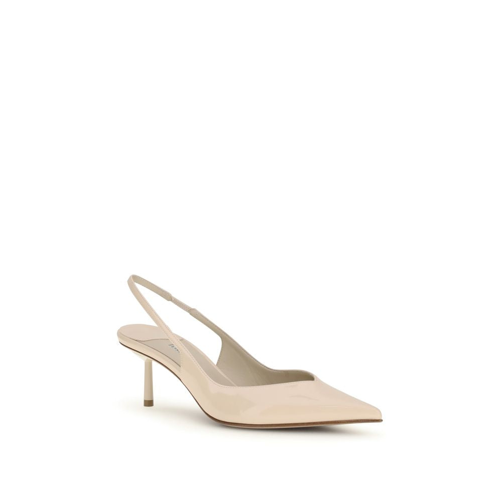 LE SILLA Multicolor Calf Leather Bos Taurus Mid Heel Pumps