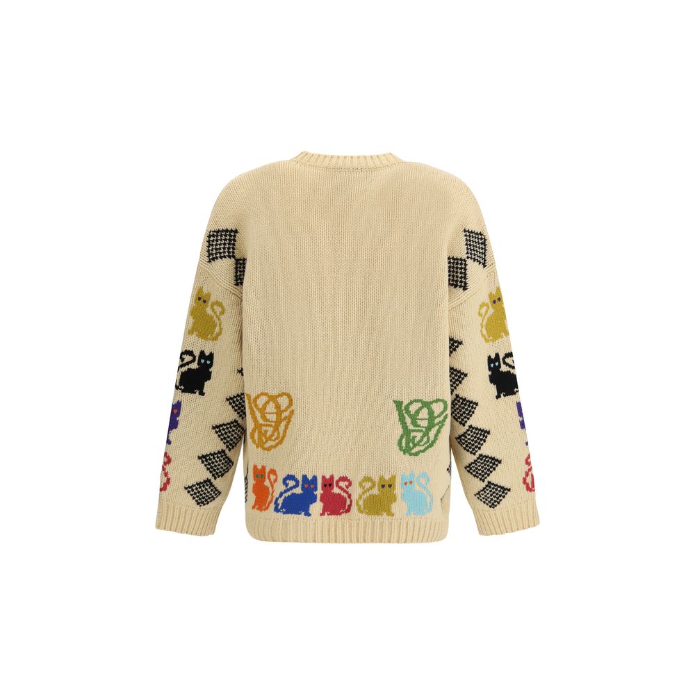 Valentino Garavani Multicolor Wool Cardigan