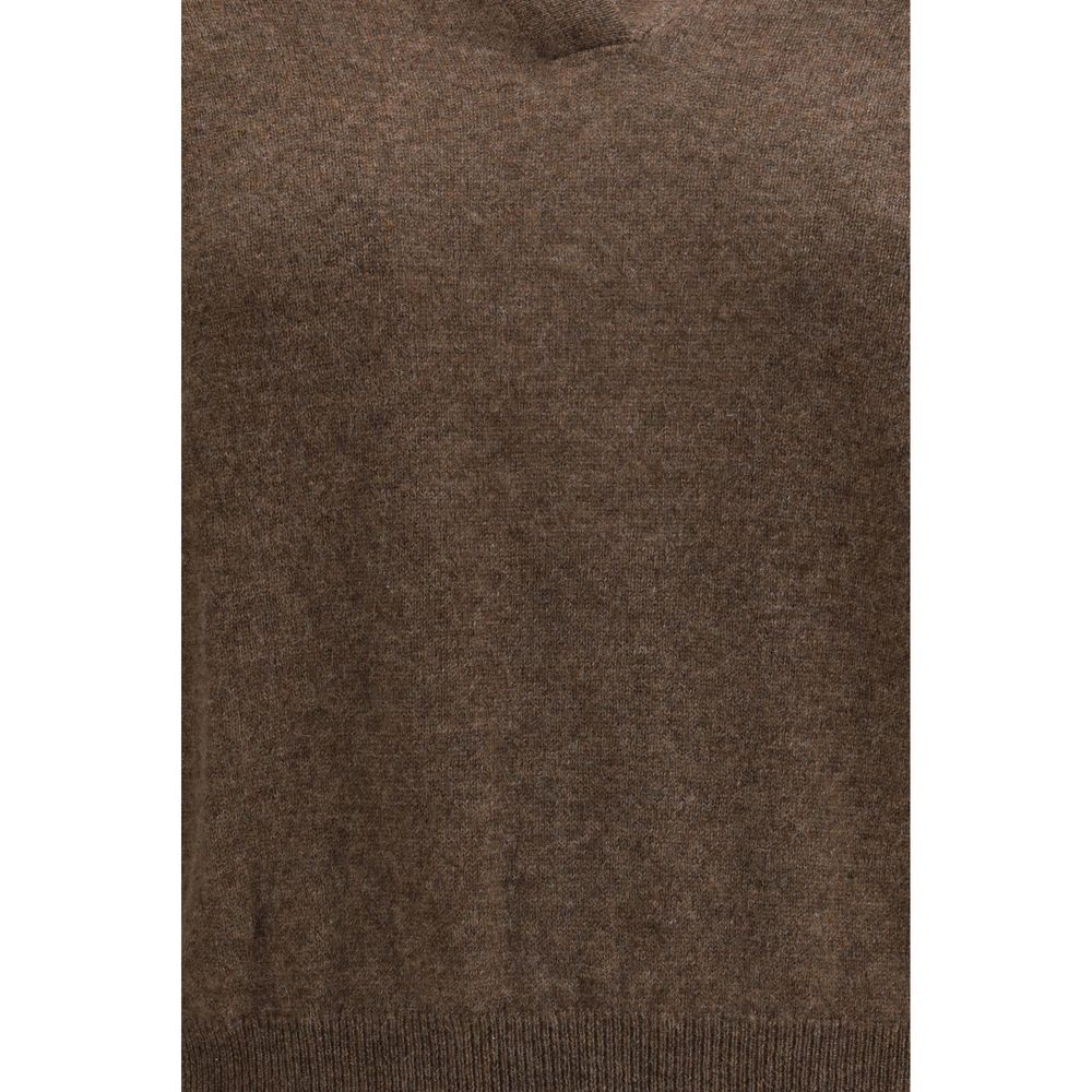 Lisa Yang Brown Cashmere Sweater