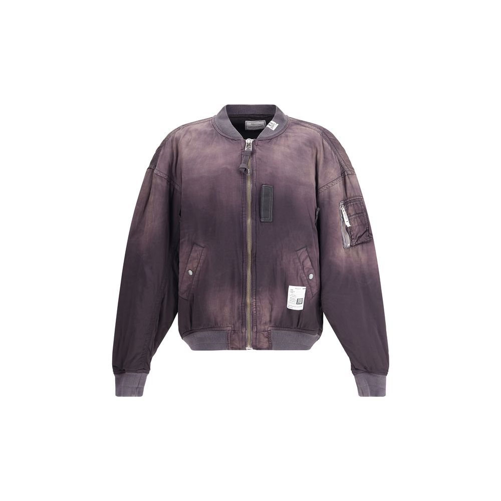 Maison Mihara Yasuhiro Black Rayon Bomber