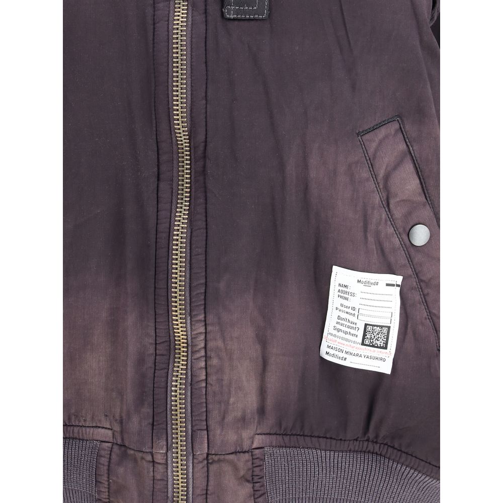 Maison Mihara Yasuhiro Black Rayon Bomber