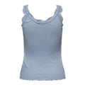 Only Blue Cotton Tank Tops