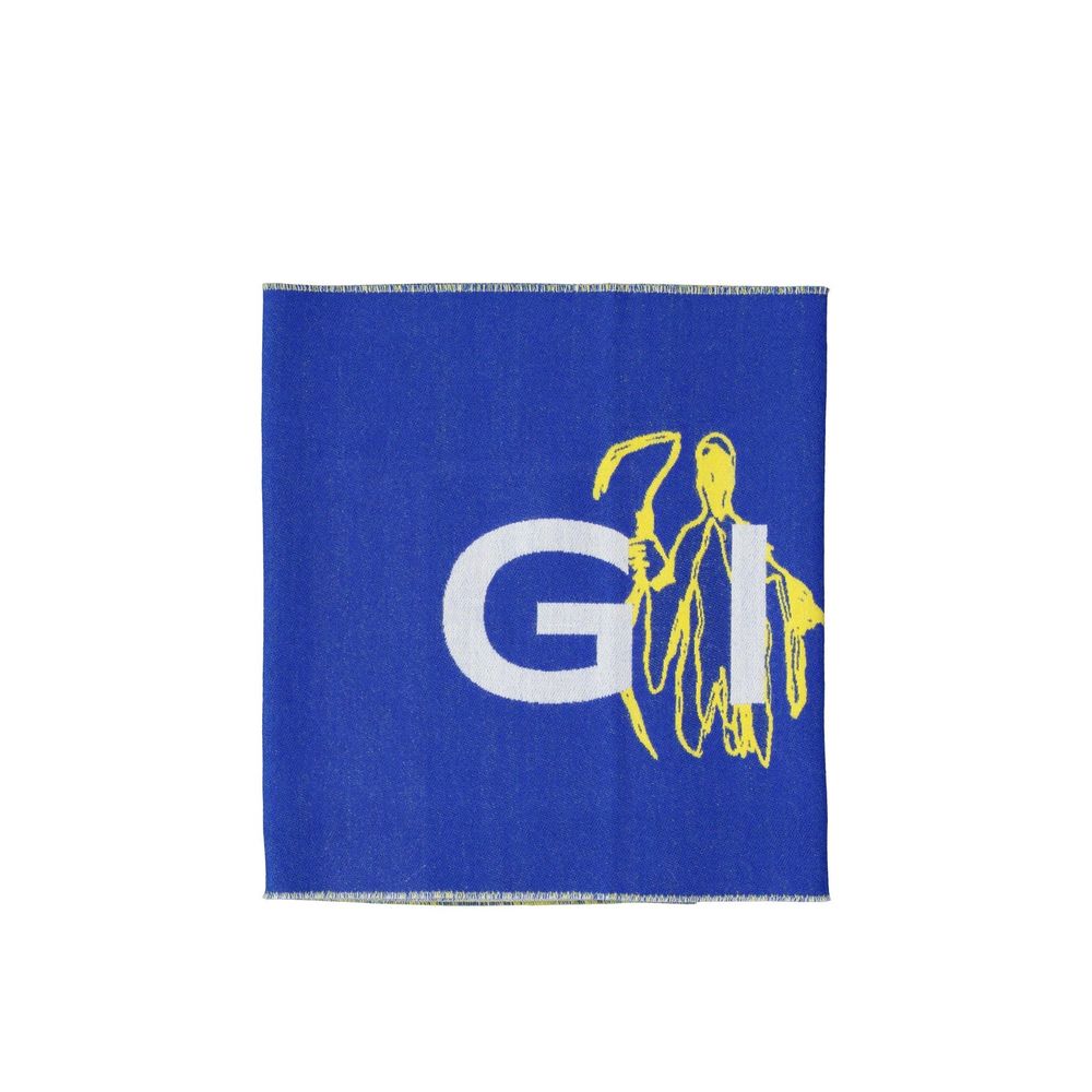 Givenchy Blue Silk Foulard