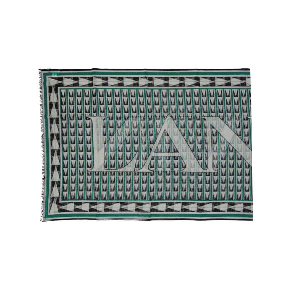Lanvin Bicolor Wool Foulard