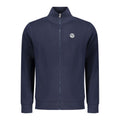 North Sails Blue Cotton Men Sweatshirt