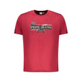 Pepe Jeans Red Cotton Men T-Shirt