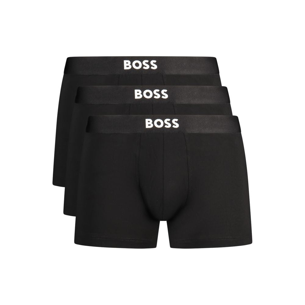 Hugo Boss Black Cotton Men's Boxer Shorts Hugo Boss