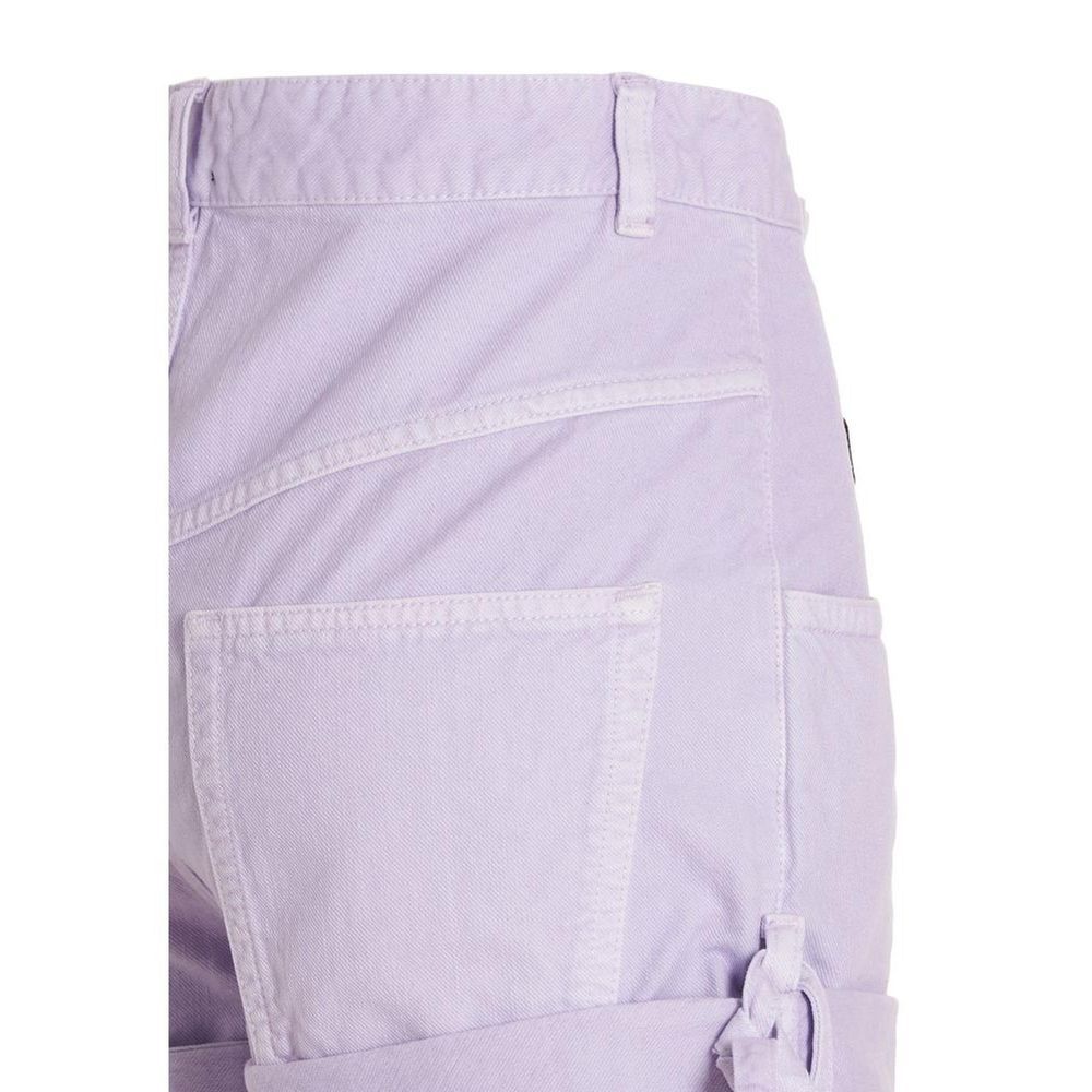 Isabel Marant Purple Cotton Shorts
