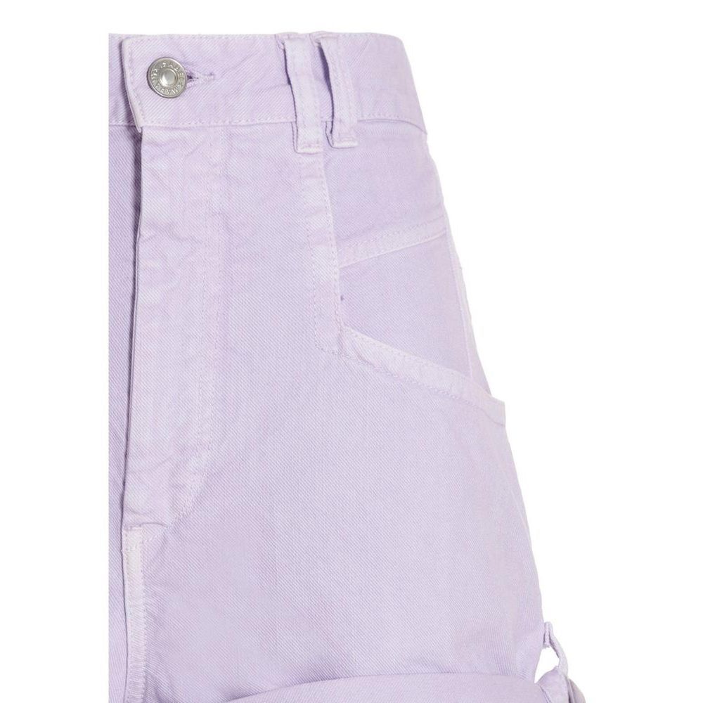 Isabel Marant Purple Cotton Shorts