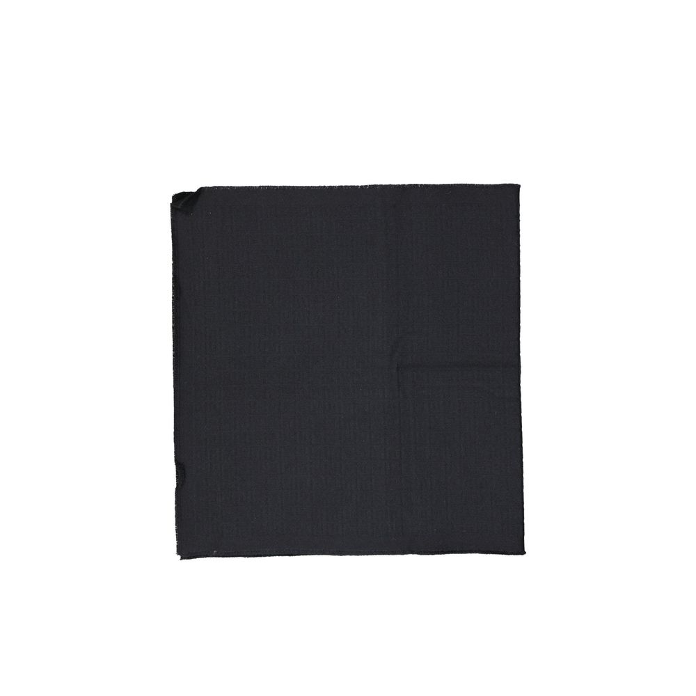 Givenchy Black Virgin Wool Foulard