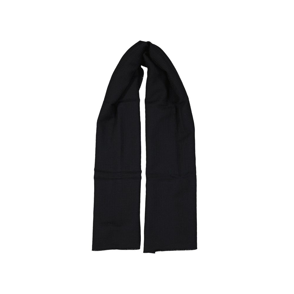 Givenchy Black Virgin Wool Foulard
