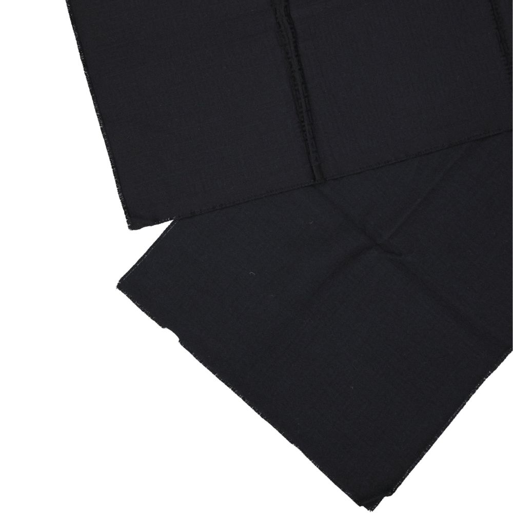 Givenchy Black Virgin Wool Foulard