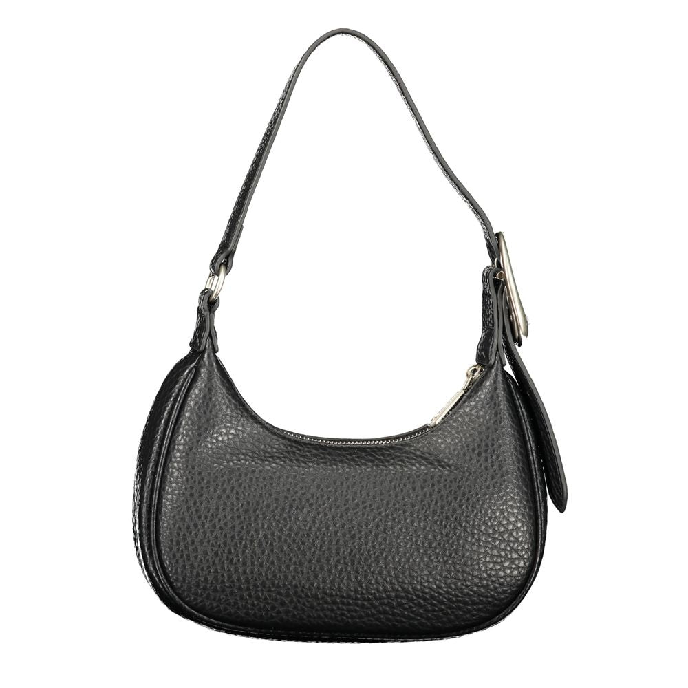 Mario Valentino Black Polyurethane Women's Bag