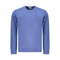 Coveri Moving Blue Cotton Men Sweatshirt