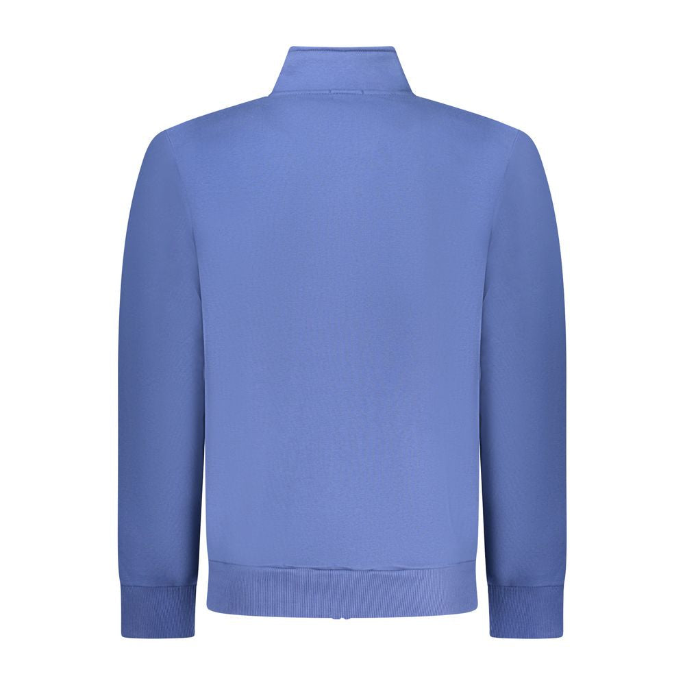 Coveri Moving Blu Cotton Men Sweatshirt Coveri Moving