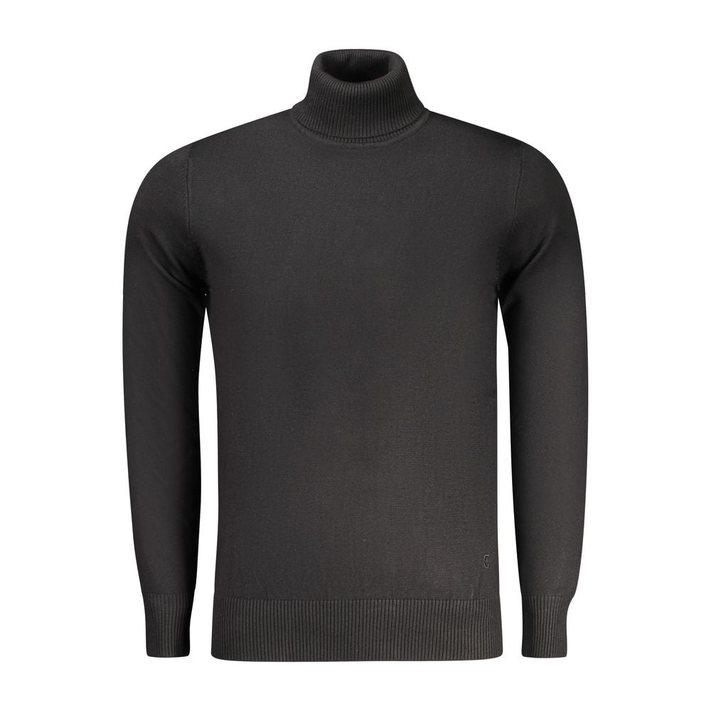 Coveri Moving Nero Viscosa Men Sweater Coveri Moving