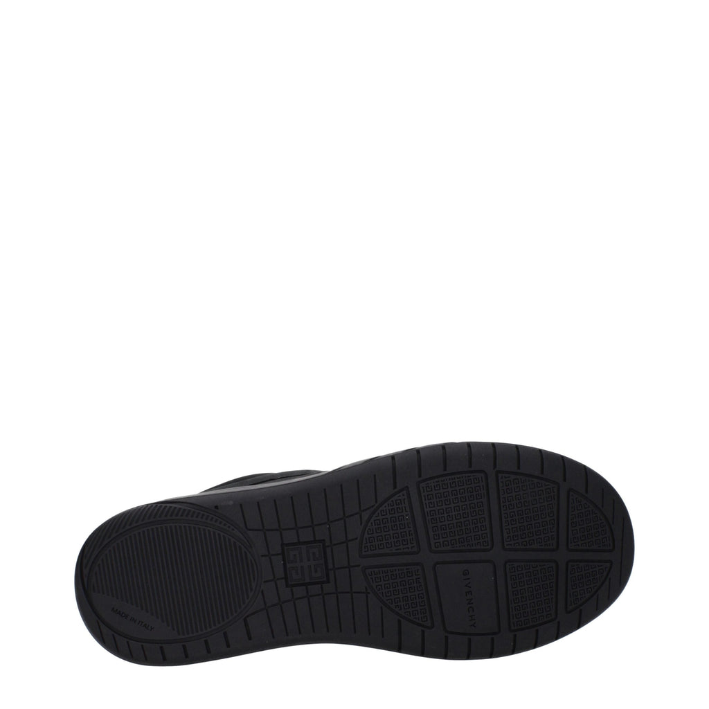 Givenchy Black Fabric Low Top Sneakers