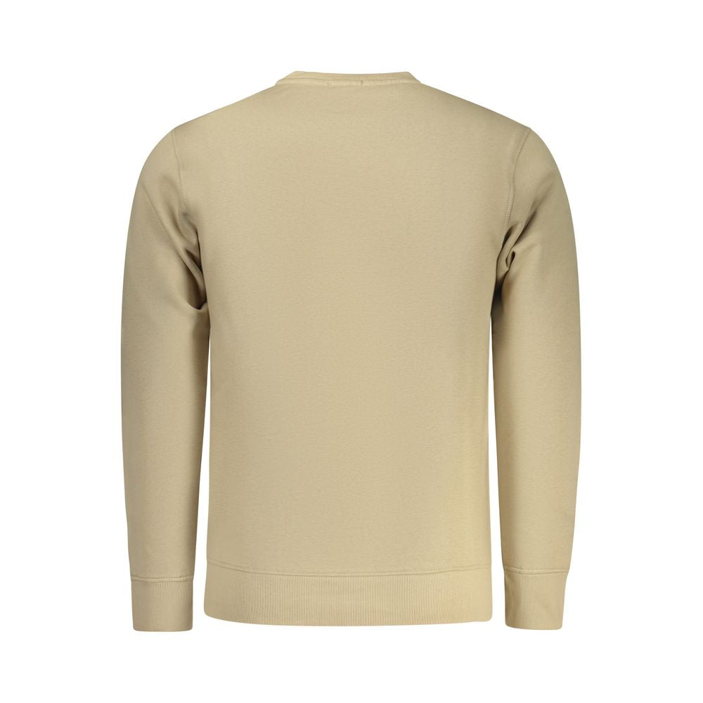 Rifle Beige Cotton Men Sweatshirt Rifle