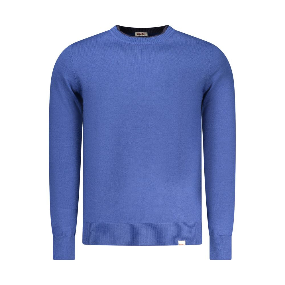 Rifle Blu Polyester Men Sweater Rifle