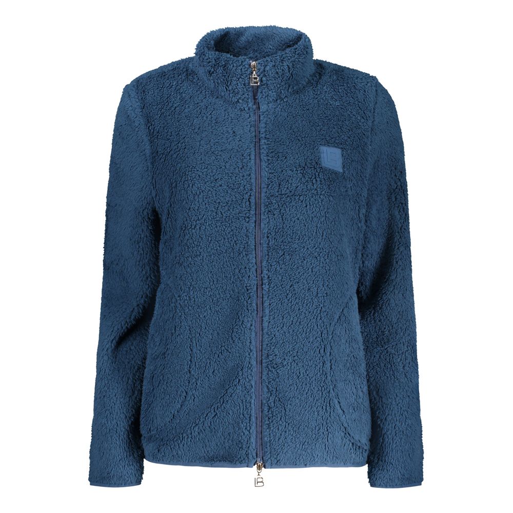 Laura Biagiotti Blu Polyester Women Sweatshirt Laura Biagiotti