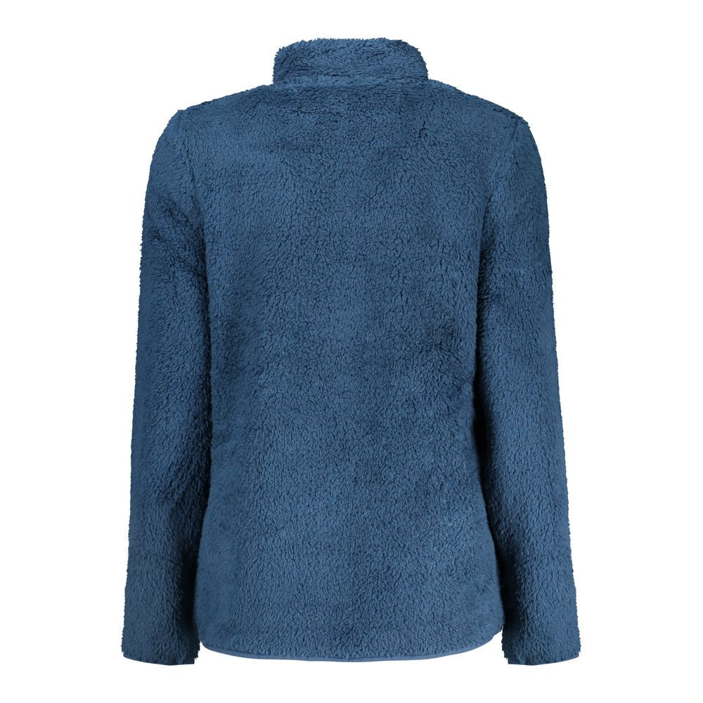 Laura Biagiotti Blu Polyester Women Sweatshirt Laura Biagiotti