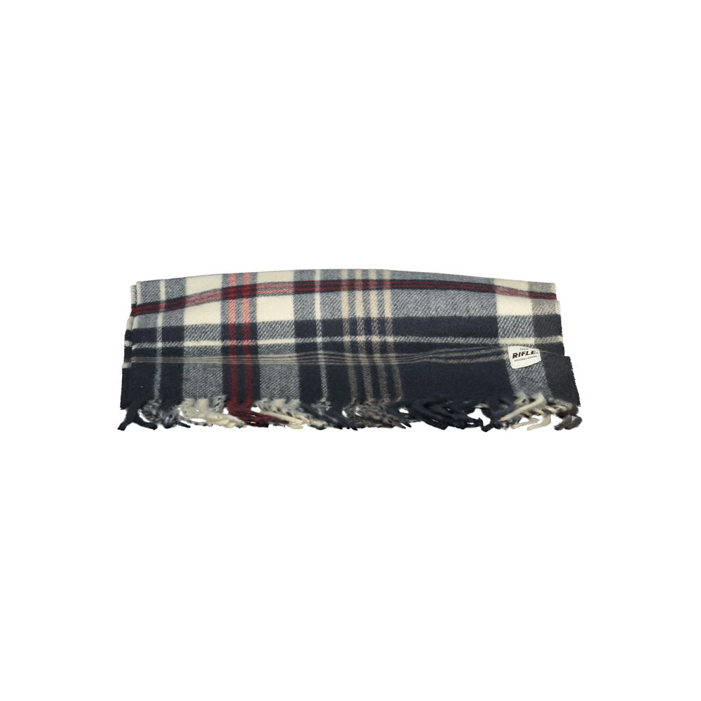 Rifle Blue Polyester Men Scarf Rifle