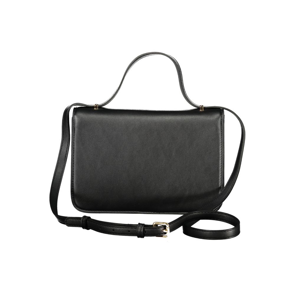 Mario Valentino Black Polyurethane Women's Bag Mario Valentino