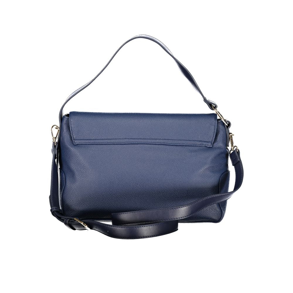 Mario Valentino Blue Polyurethane Women's Bag