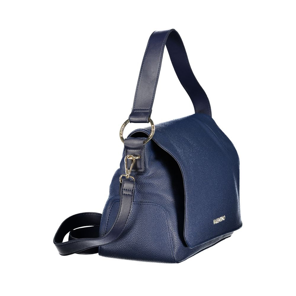 Mario Valentino Blue Polyurethane Women's Bag
