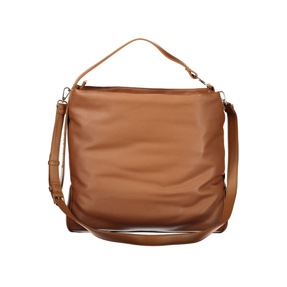 Mario Valentino Brown Polyurethane Women's Bag