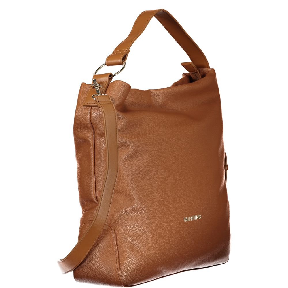 Mario Valentino Brown Polyurethane Women's Bag