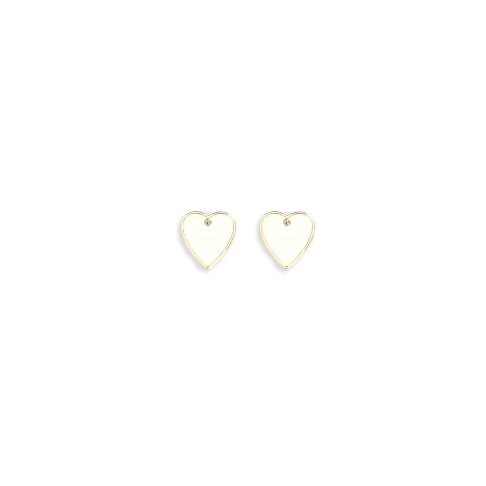 Self-Portrait Gold Brass Earrings