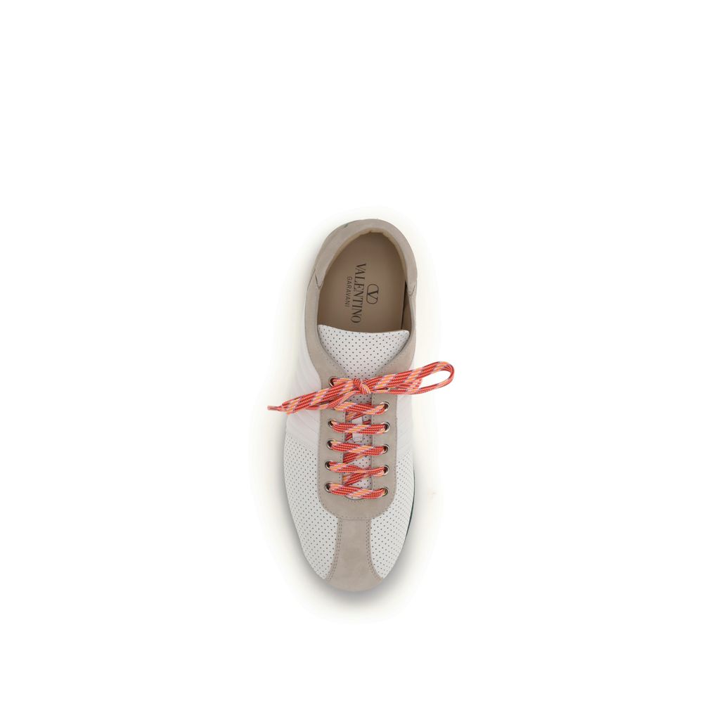 Valentino Garavani Multicolor Calf Leather Bos Taurus Athletic Sneakers