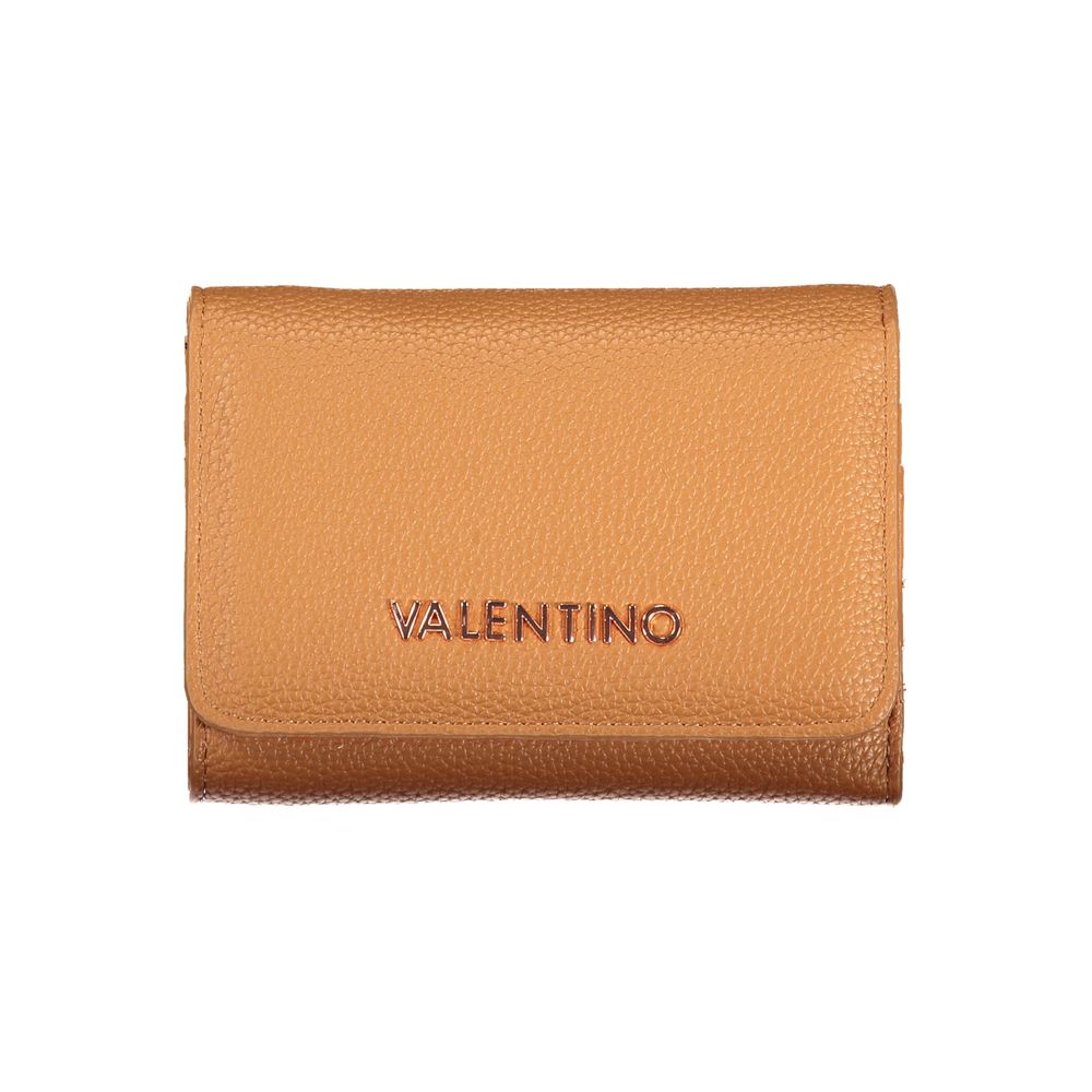 Mario Valentino Brown Polyurethane Women's Wallet