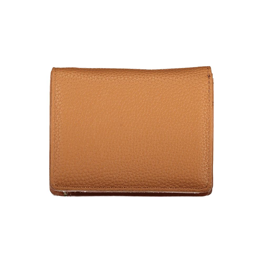Mario Valentino Brown Polyurethane Women's Wallet Mario Valentino