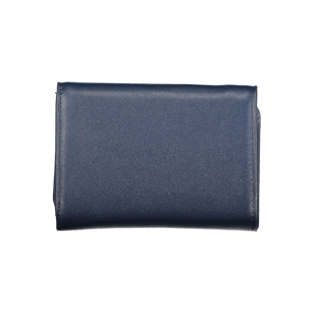 Mario Valentino Blue Polyurethane Women's Wallet