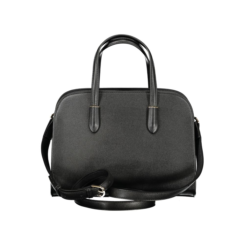 Mario Valentino Black Polyurethane Women's Bag