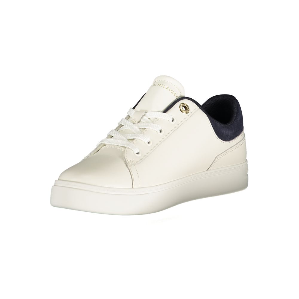 Tommy Hilfiger Bianco Poliuretano Donna Sneaker Tommy Hilfiger