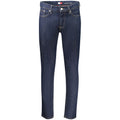 Tommy Hilfiger Blue Cotton Men's Slim Tapered Jeans