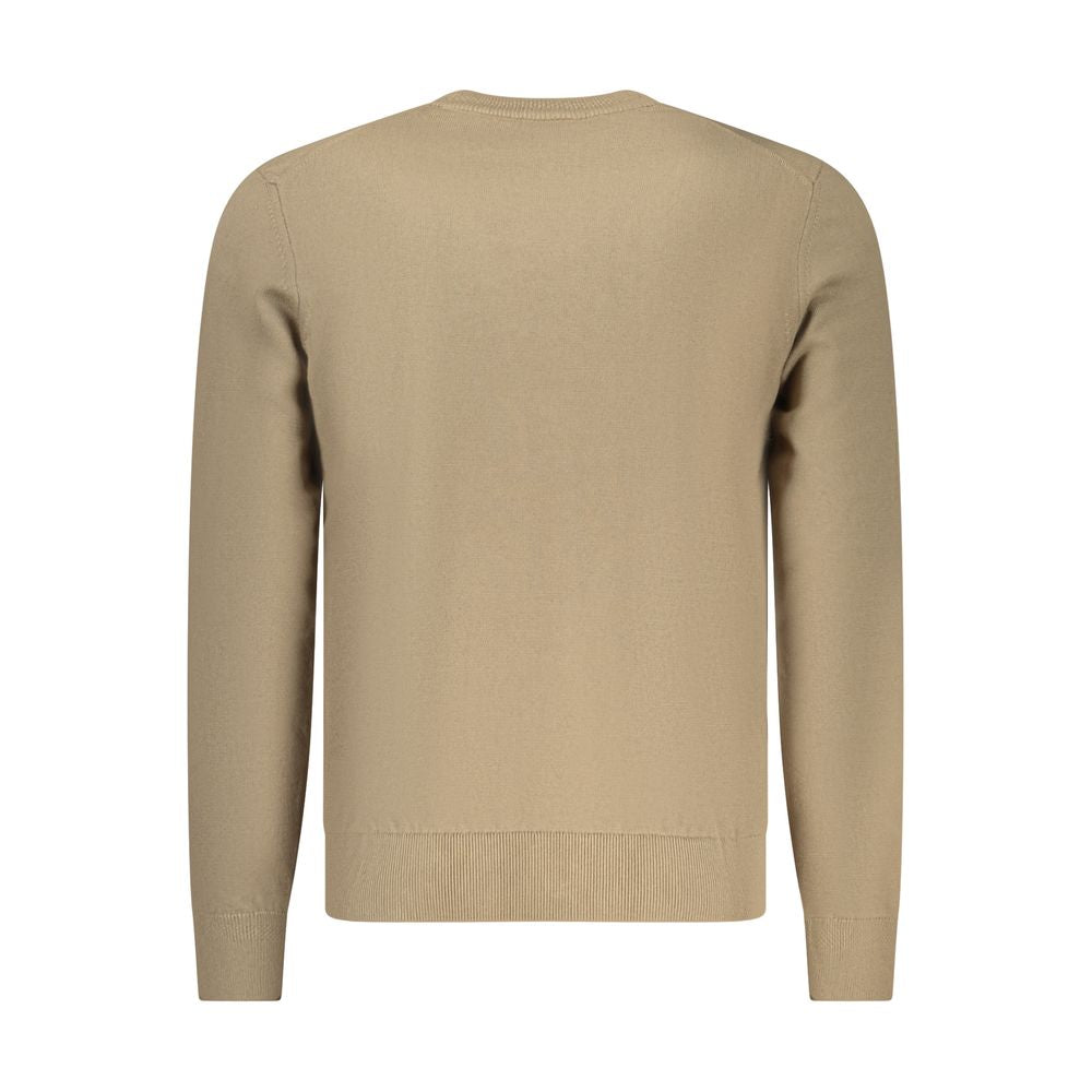 Hugo Boss Marrone Cotton Men Sweater Hugo Boss