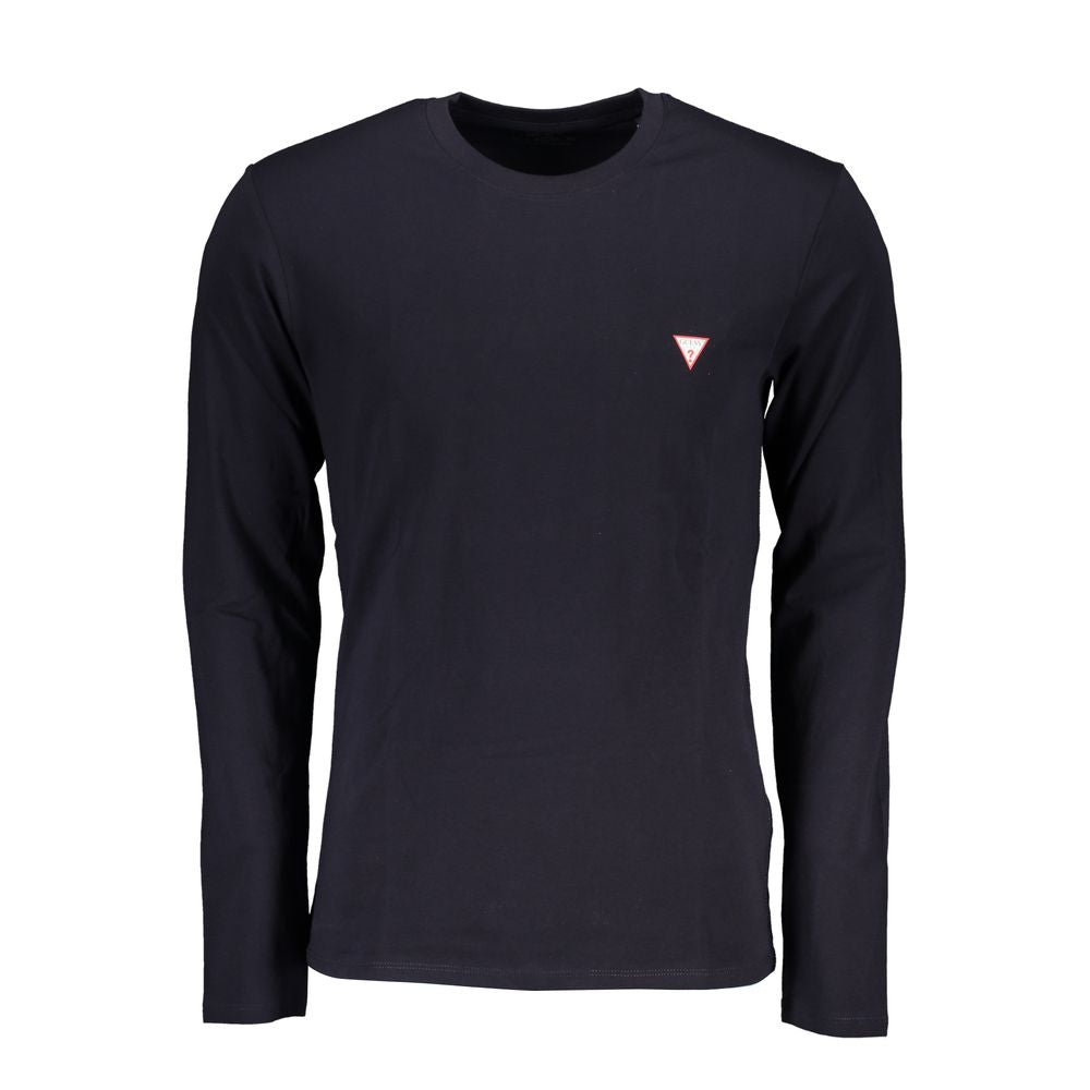 Guess Jeans Blu Cotton Men T-Shirt Guess Jeans