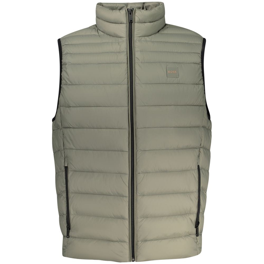 Hugo Boss Verde Poliammide Mens Jacket Hugo Boss