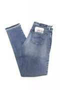 Jacob Cohen Blue Cotton Slim Fit Jeans
