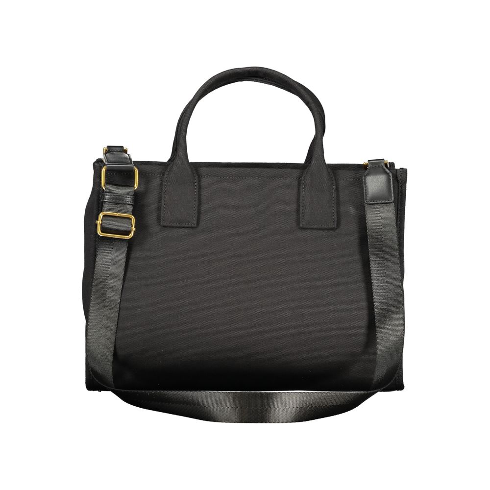 Twinset Nero Cotton Women Tote Twinset