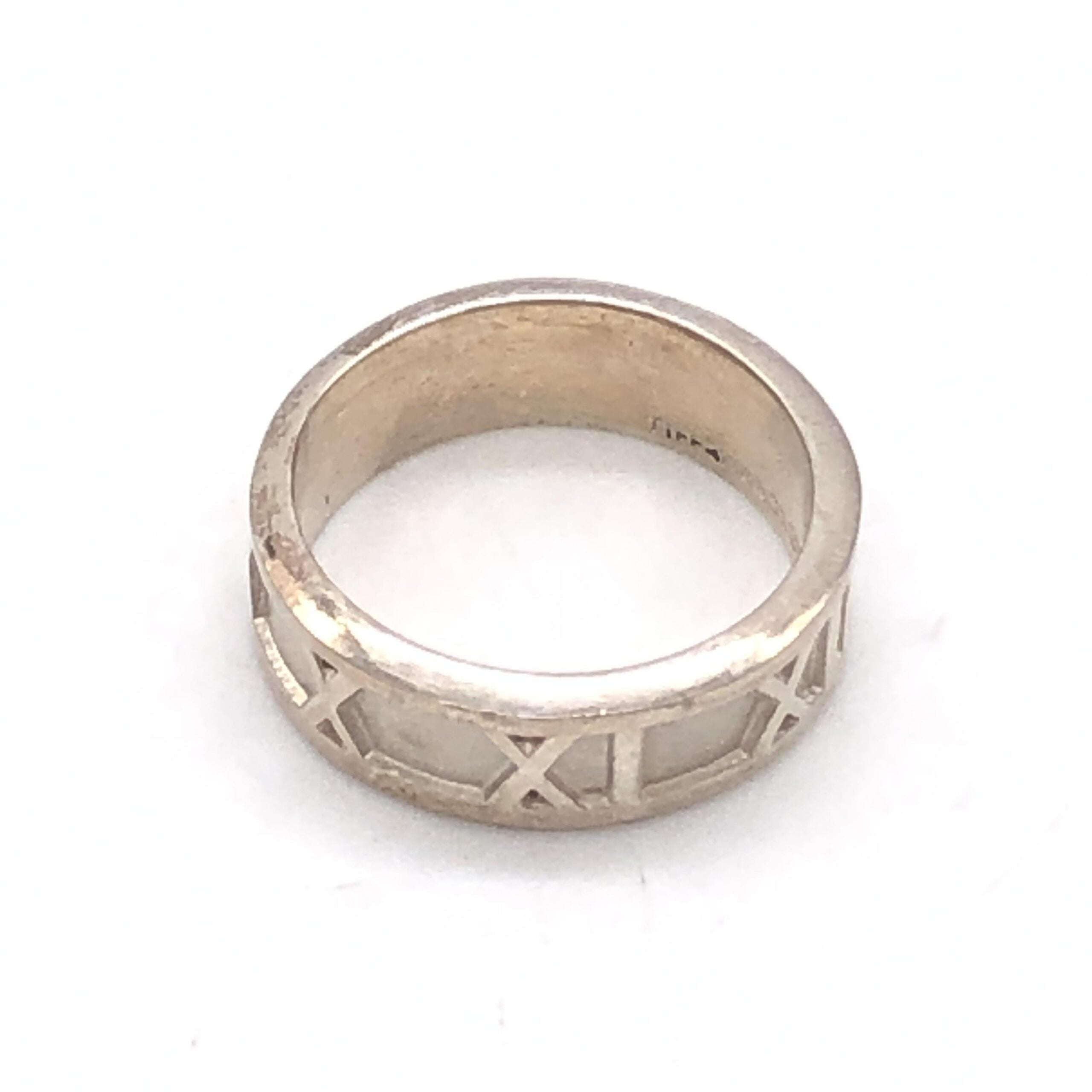 Tiffany & Co. Atlas Ring, SV925, 4.5g, US Size 5