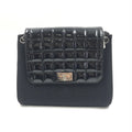 Chanel Chocolate Bar Patent Leather Shoulder Bag