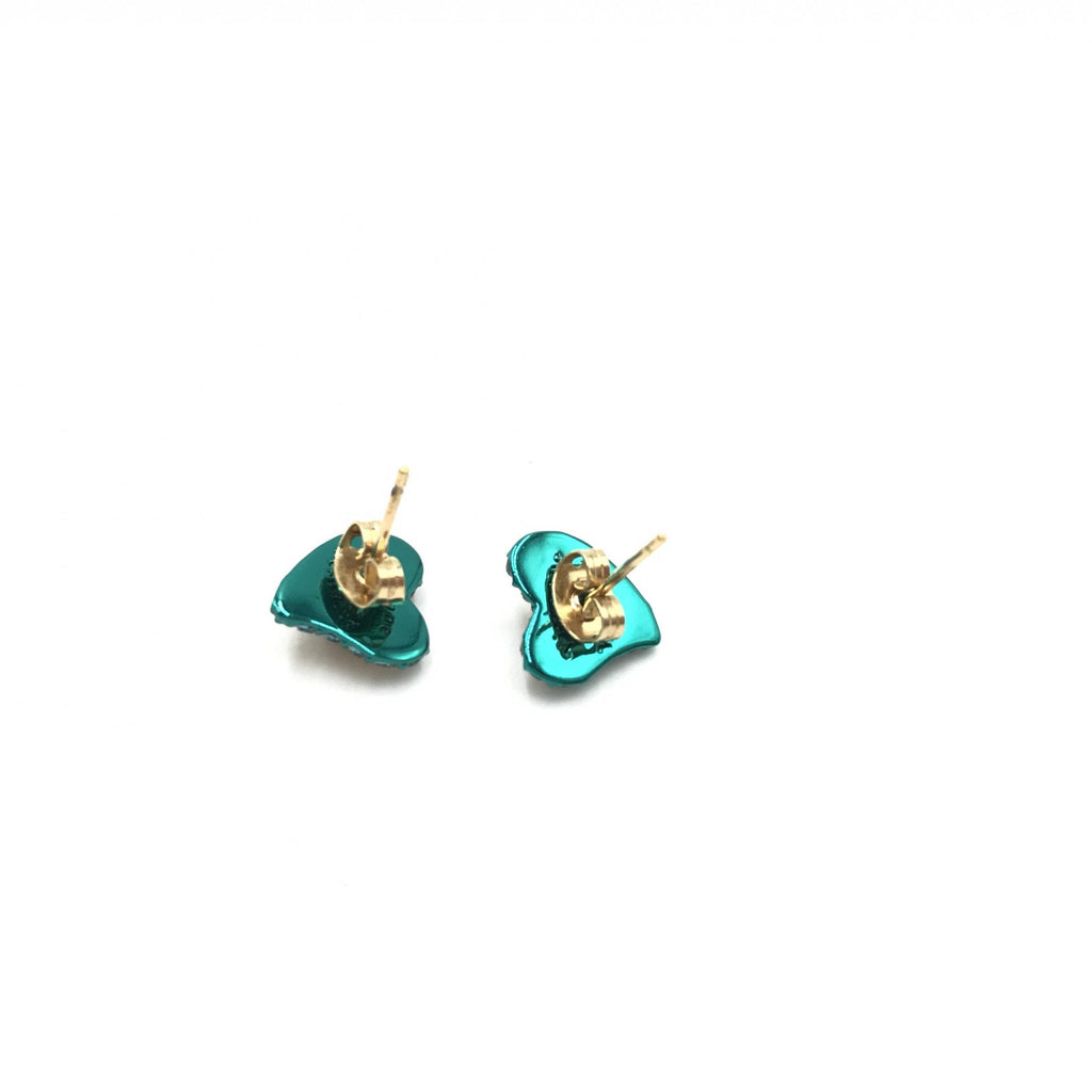 Vivienne Westwood Orb Heart Earrings