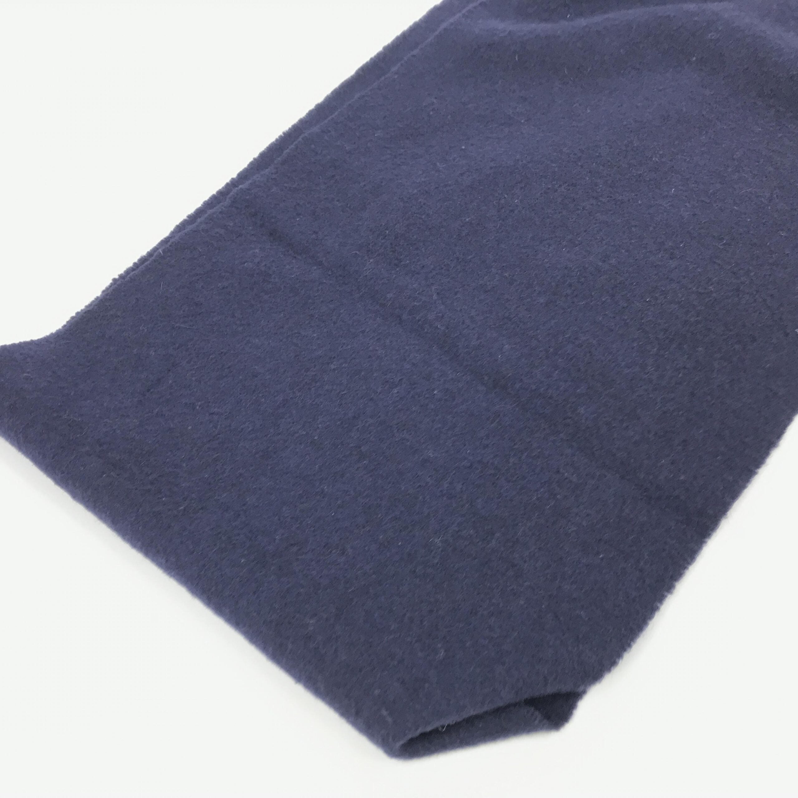 Johnstons of elgin Navy Blue Soft Wool Scarf
